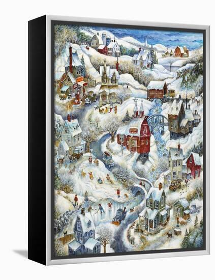 Country Winter-Bill Bell-Framed Premier Image Canvas