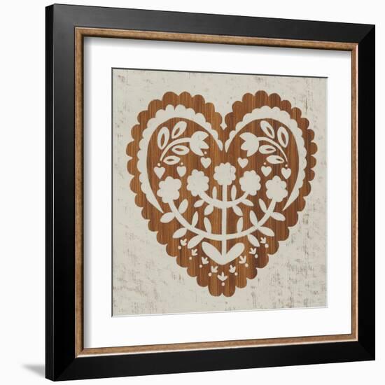 Country Woodcut IV-Chariklia Zarris-Framed Art Print