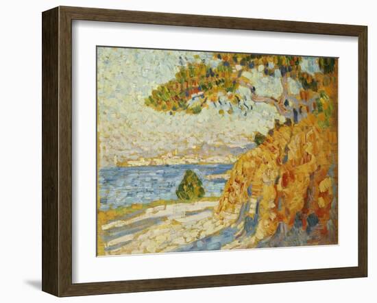 Countryside at Noon, 1895-Theo van Rysselberghe-Framed Giclee Print