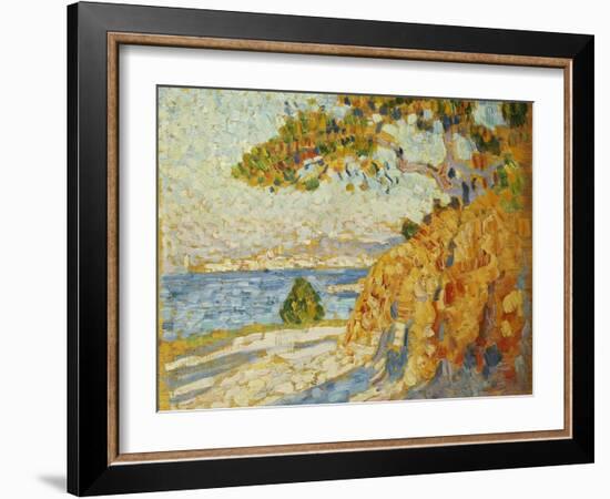 Countryside at Noon, 1895-Theo van Rysselberghe-Framed Giclee Print