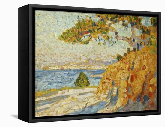 Countryside at Noon-Théo van Rysselberghe-Framed Premier Image Canvas