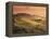 Countryside at Sunset, Volterra, Tuscany, Italy, Europe-Patrick Dieudonne-Framed Premier Image Canvas