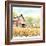 Countryside Autumn Barn III-Nicole DeCamp-Framed Art Print