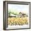 Countryside Autumn Barn V-Nicole DeCamp-Framed Art Print