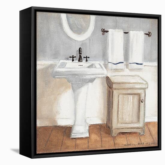 Countryside Bath I-Carol Robinson-Framed Stretched Canvas