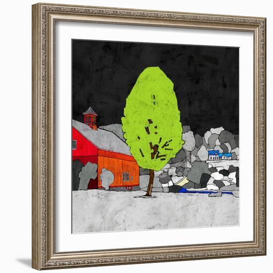 Countryside II-Ynon Mabat-Framed Art Print