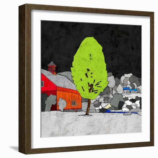 Countryside II-Ynon Mabat-Framed Art Print