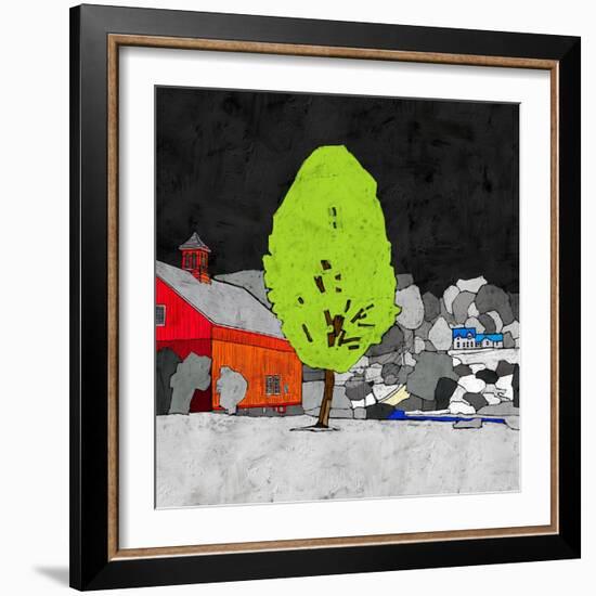 Countryside II-Ynon Mabat-Framed Art Print