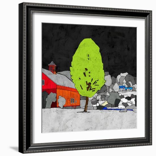 Countryside II-Ynon Mabat-Framed Art Print