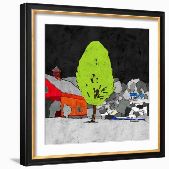 Countryside II-Ynon Mabat-Framed Art Print