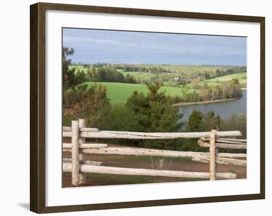 Countryside near New Glascow, Prince Edward Island, Canada-Julie Eggers-Framed Photographic Print