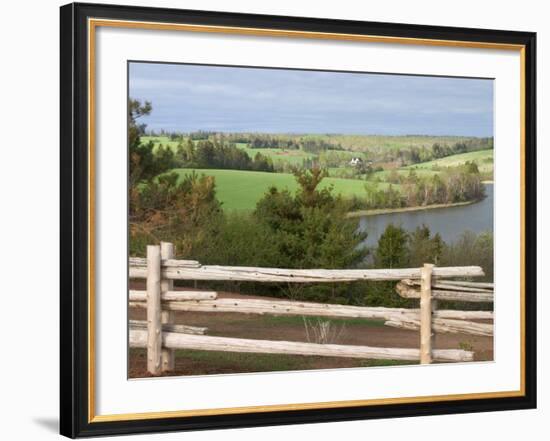 Countryside near New Glascow, Prince Edward Island, Canada-Julie Eggers-Framed Photographic Print