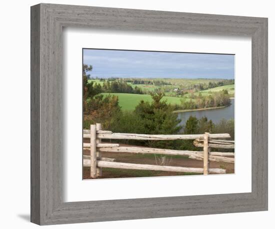 Countryside near New Glascow, Prince Edward Island, Canada-Julie Eggers-Framed Photographic Print