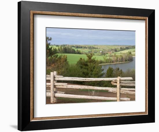 Countryside near New Glascow, Prince Edward Island, Canada-Julie Eggers-Framed Photographic Print