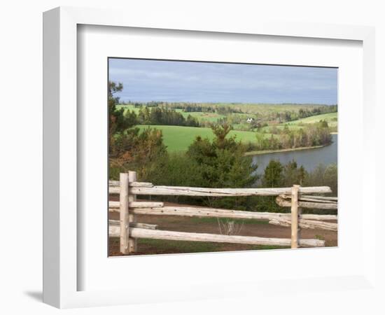 Countryside near New Glascow, Prince Edward Island, Canada-Julie Eggers-Framed Photographic Print