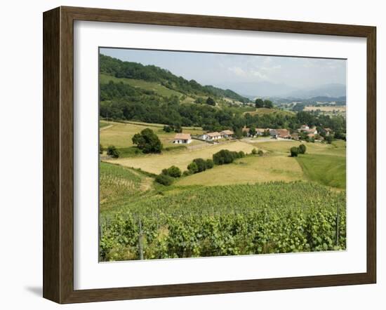 Countryside Near St. Jean Pied De Port, Basque Country, Pyrenees-Atlantiques, Aquitaine, France-R H Productions-Framed Photographic Print