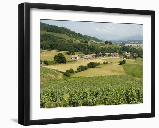 Countryside Near St. Jean Pied De Port, Basque Country, Pyrenees-Atlantiques, Aquitaine, France-R H Productions-Framed Photographic Print