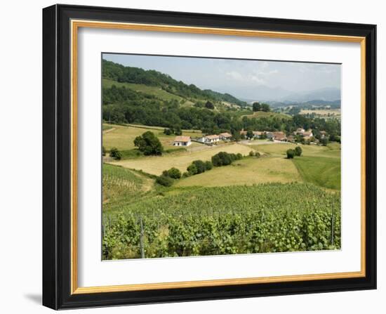 Countryside Near St. Jean Pied De Port, Basque Country, Pyrenees-Atlantiques, Aquitaine, France-R H Productions-Framed Photographic Print