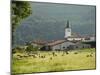 Countryside Near St. Jean Pied De Port, Basque Country, Pyrenees-Atlantiques, Aquitaine, France-R H Productions-Mounted Photographic Print