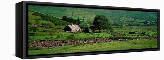 Countryside Scene Connemara County Galway Ireland-null-Framed Stretched Canvas