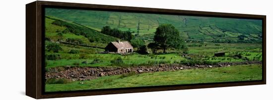 Countryside Scene Connemara County Galway Ireland-null-Framed Stretched Canvas