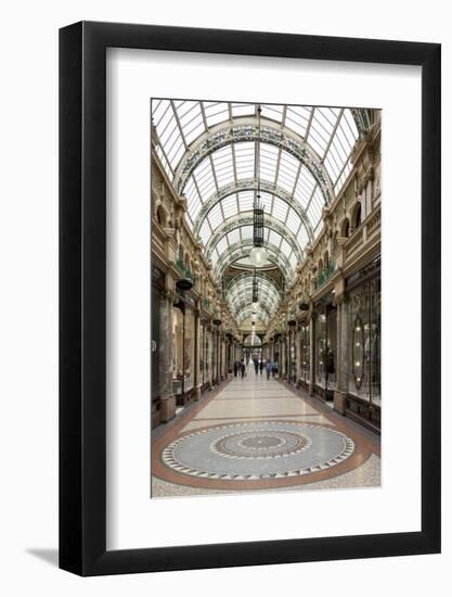 County Arcade, Leeds, West Yorkshire, Yorkshire, England, United Kingdom-Nick Servian-Framed Photographic Print