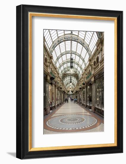 County Arcade, Leeds, West Yorkshire, Yorkshire, England, United Kingdom-Nick Servian-Framed Photographic Print