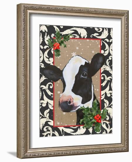 County Christmas Farm I-Jade Reynolds-Framed Art Print