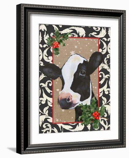 County Christmas Farm I-Jade Reynolds-Framed Art Print