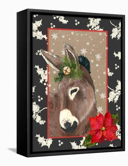 County Christmas Farm III-Jade Reynolds-Framed Stretched Canvas