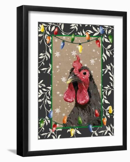 County Christmas Farm IV-Jade Reynolds-Framed Art Print