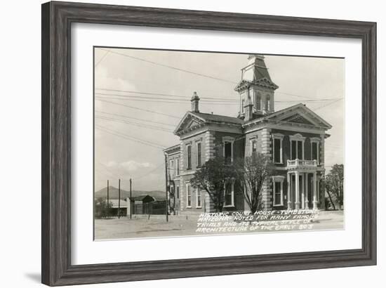 County Courthouse, Tombstone, Arizona-null-Framed Art Print