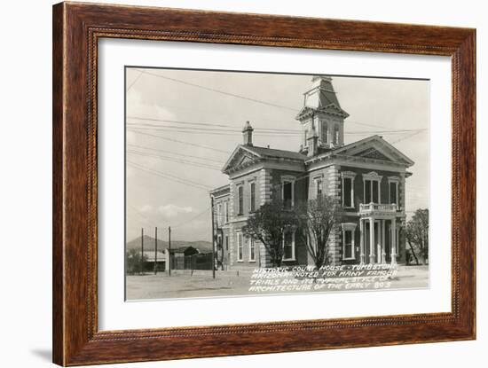 County Courthouse, Tombstone, Arizona-null-Framed Art Print