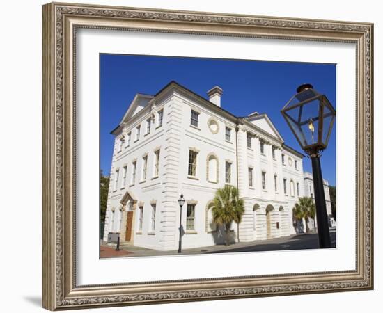 County of Charleston Historic Courthouse, Charleston, South Carolina-Richard Cummins-Framed Photographic Print