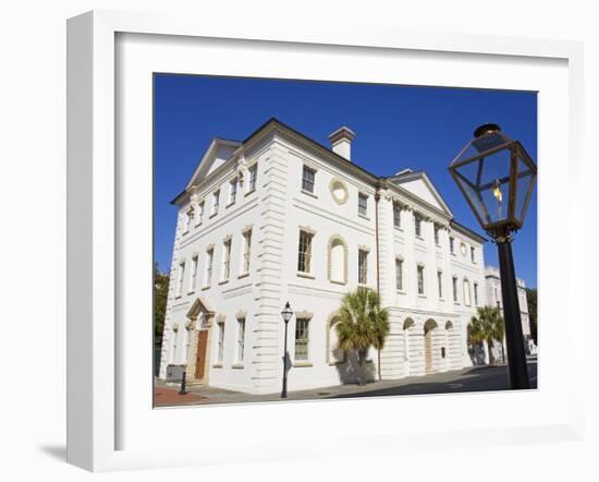 County of Charleston Historic Courthouse, Charleston, South Carolina-Richard Cummins-Framed Photographic Print