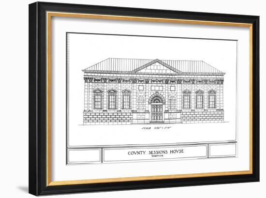 County Sessions House, Warwick, Warwickshire, 1924-Unknown-Framed Giclee Print