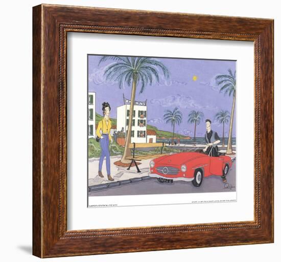 Coup De Foudre-Jose-Luis Quijano-Framed Premium Edition