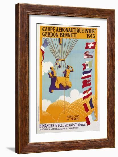 Coupe Aeronautique Gordon-Bennett-null-Framed Giclee Print