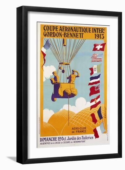 Coupe Aeronautique Gordon-Bennett-null-Framed Giclee Print