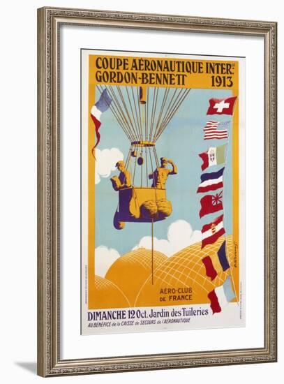 Coupe Aeronautique Gordon-Bennett-null-Framed Giclee Print