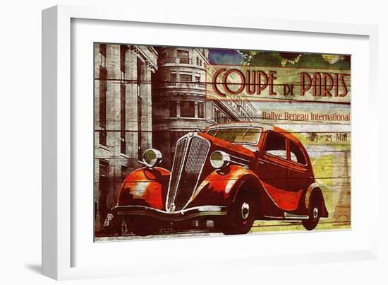Coupe de Paris-Kate Ward Thacker-Framed Giclee Print