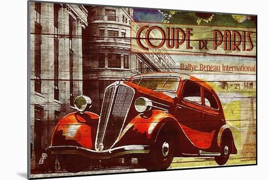 Coupe de Paris-Kate Ward Thacker-Mounted Giclee Print