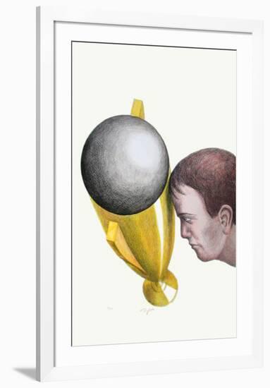 Coupe du Monde 1982-Roland Topor-Framed Premium Edition