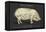 Coupe Du Porc-Tina Carlson-Framed Stretched Canvas