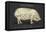 Coupe Du Porc-Tina Carlson-Framed Stretched Canvas