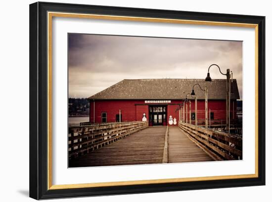 Coupeville Wharf I-Erin Berzel-Framed Photographic Print