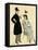 Couple Artistic Dress-Gerda Wegener-Framed Stretched Canvas