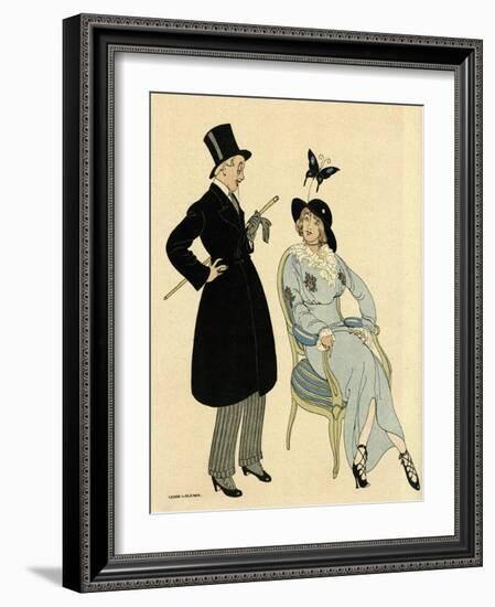 Couple Artistic Dress-Gerda Wegener-Framed Art Print