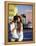 Couple at the Willemstad Waterfront, Curacao, Caribbean-Greg Johnston-Framed Premier Image Canvas