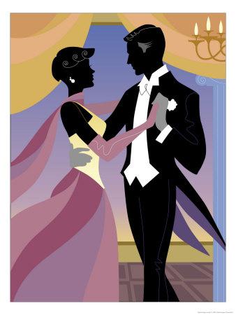 Couple Ballroom Dancing Art Print By Art Com